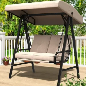 2-Seat Patio Swing Chair