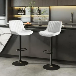 Adjustable Swivel Bar Stools