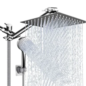 High-Pressure Shower Head Combo